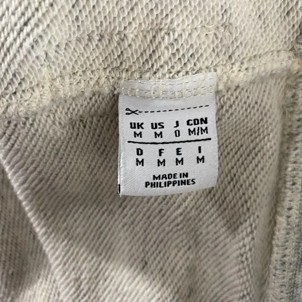 Adidas Reigning Champ Sweatshirt Women's Medium Gray Long Sleeve‎ TP-1996